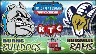 Burns  Bulldogs @ Reidsville Rams - KTC Broadcasting - Prep Football NC2A West Playoffs