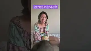 Gen Z tells her Lola about Blackpink 😱 #StoryTime #Comedy #blackpink #pinoy #funnypinoy #shorts