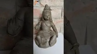 small mahadev idol making // mahadev idol making#mahadev#mahakal#art#sawan#sawanspecial#shorts