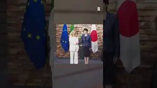 L'incontro tra Giorgia Meloni e la premier giapponese Sanae Takaichi