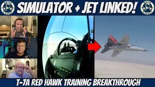Виртуальность встречается с реальностью: прорывная подготовка T-7A Red Hawk