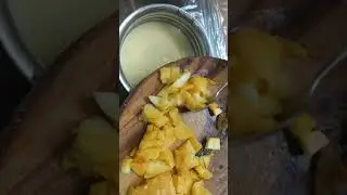 Mango custard