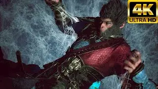 Monkey King Vs Spider Monster Fight Scene - Black Myth Wukong