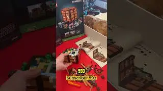 The Lego Crafting Table, One subscriber is One Block | PART 593