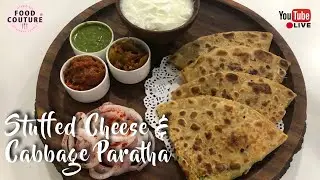 Stuffed Cheese & Cabbage Paratha | Lock-Down Recipe | #StayHome and Cook #WithMe