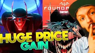 Цена VeVe Batman NFT $OMI просто взлетела благодаря партнерству с Fortnite!!