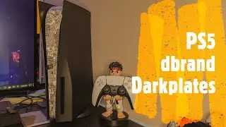 PS5 dbrand's Darkplates & Robot Camo Skin unboxing and installation.