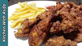 Tasty 🤤 | Spicy And Tasty Fried Spring Chicken | Easy Fried Spring Chicken Recipe | By KWA