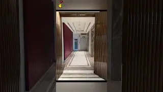 ENTRANCE LOBBY INTERIOR I ENTRANCE LOBBY DESIGN 👍✌#shorts #youtubeshorts #entrance #interiordesign