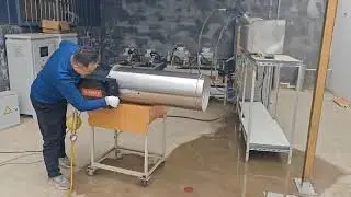 DAMLY Poultry Farm Natural Gas Low Gas Pressure High IP 70KW Generator Heater Washed by Water
