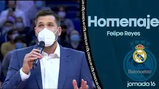 El Real Madrid rinde homenaje a Felipe Reyes | Liga Endesa 2021-22