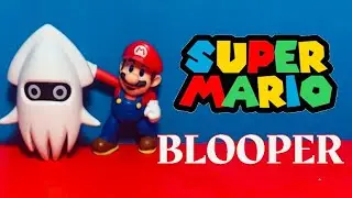 Super Mario Bros | Создаём блупер из полимерной глины #clay #supermario #supermariobros