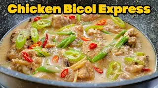 Try This Amazing Spicy Chicken Bikol Express For Your next Party!! Your Guest Will Love It!!