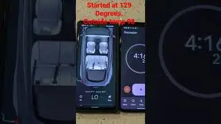 My Tesla went from 129 Degrees to comfortable in 4 mins.