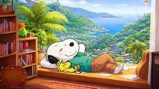 Calm Night Jazz 🌙 Snoopy Soft Jazz for Rest, Relax & Peaceful Mood
