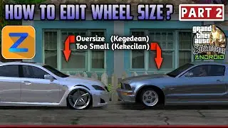 Tutorial Edit Wheel size (part2)