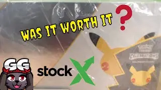 Bought a UPC (Ultra Premium Collection) from StockX! worth it?? [Pokemon Celebrations] w/ code cards