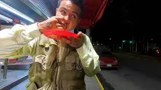 BUSCANDO COMIDA DESPUÉS DE MEDIANOCHE Y SOBREVIVIENDO EN EL INTENTO/ reportaje.