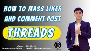 How To Mass Like And Comment On Threads Post | Threads Auto Comment Bot