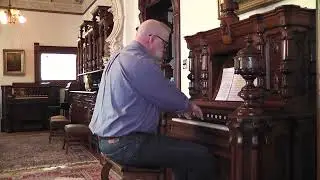 MOURLAN:  Verset & El&eacute;vation, played on Shoninger parlor organ