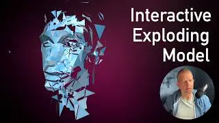 Проект Three.js: Интерактивная взрывающаяся модель