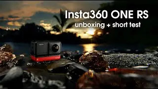 Insta 360 ONE RS Twin Edition | Modular action camera system | Unboxing + short test