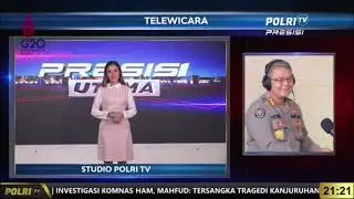 Interview Polri TV dengan Kabid Humas Polda DIY, #JumatCurhatOnline