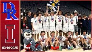 !!HIGHLIGHTS!! CIF State Div. 5 Championshp | Diamond Ranch vs International Boys Basketball 3.14.25