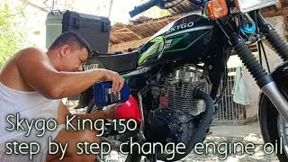 WAG MO i-CHANGE OIL SI SKYGO KING 150 KUNG NAKALIMUTAN MO ITO