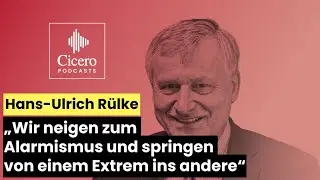 Hans-Ulrich R&uuml;lke im Interview: &bdquo;Wir neigen zum Alarmismus und springen von einem Extrem ins andere&ldquo;
