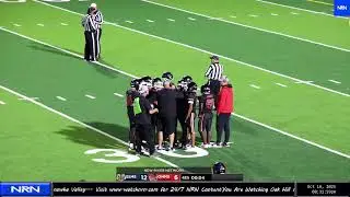 Shady Spring Middle School at Oak Hill Middle School West Virginia Middle School Football 10/16/25