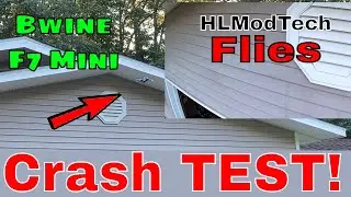 Bwine F7 Mini Drone Crash Test! Sweet view of Lake Michigan too 🌞