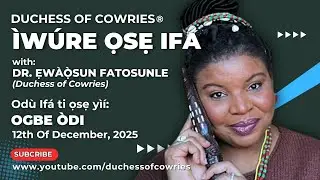 Iwure Ose Ifa For Today 12th Of December 2025 #OGBE_ODI