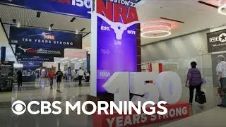 NRA convention begins amid Texas shooting aftermath