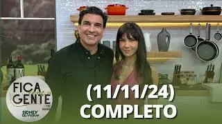 Fica com a Gente: Bacalhau com risoto, Croqueta de alho-poró com bacon e mais (12/11/24) | Completo