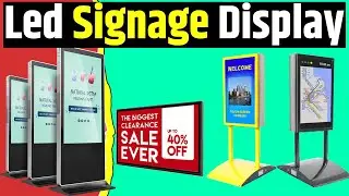 डिजिटल साइनेज बोर्ड Business | Digital Signage Board Manufacturing Business 🔥😍 | Business Ideas