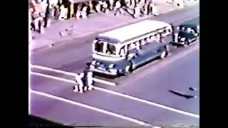 Tremont Bridge graduation and parade (1949)