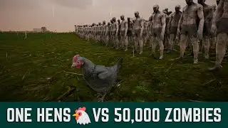 Chicken vs Zombie Apocalypse &ndash; 50,000 Zombies Incoming! 🐔💀
