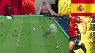 Morocco 4-4 Spain SCENESSSSSSSSSSSSSSSS | #cesmatchwatchalong on #Twitch