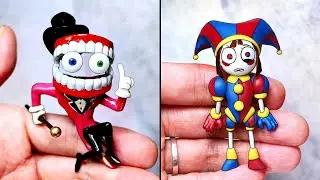 Making THE AMAZING DIGITAL CIRCUS: PILOT Sculptures - Caine & Pomni