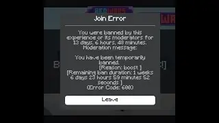 I got banned on my main account (Roblox Bedwars)