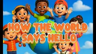 How the World Says Hello | Fun Hello Song for Kids Learning Languages