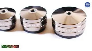 IsoAcoustics NEW GAIA - TITAN HiFi Speaker Isolators @  Bristol HiFi Show 2019