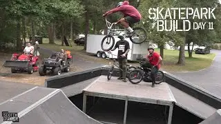 Our New Private Skatepark Is 95% Complete! | Day 11