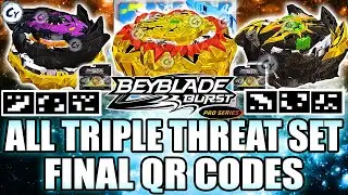 QR CODE FIRST URANUS GOLD LUCIFER BLACK HYPERION TRIPLE THREAT FINAL PRO SERIES QR CODES