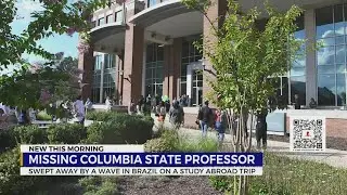 Columbia State professor missing after being hit by wave in Brazil