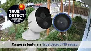 Swann 1080p True Detect PIR Sample Footage Review DVR 4575 DVK 4580, PRO 1080MSB Security Cameras