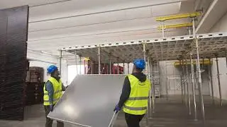 Systeme de coffrage à panneau de dalles - EVODECK [FR]