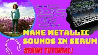 Design COOL SNARES with METALLIC SOUNDS!!! (Serum Tutorial)