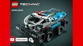 Technic | Race+Police | 2019 | Getaway Truck+Police Pursuit | 42090+42091